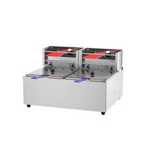 가정용튀김기 테이블형 2구 감자 도넛츠 꽈베기, 83A 대용량 1칸튀김기(바스켓2개)