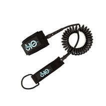 패들 바디 서핑 보드 보트 스탠드 업 패들 보드 로프 서핑 액세서리 용 7mm 10ft 가죽 끈 풋, 02 Black