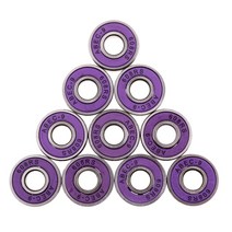 QDY 10Pieces 인라인 롤러 스케이트 스케이트 보드 Longboard 휠 베어링, 자