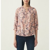 올리비아로렌 칠부 플라워 패턴 블라우스*균일가*