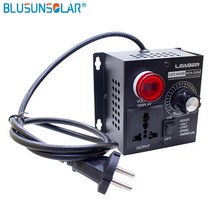 모터 인버터 SCR 전자 전압 레귤레이터 디밍 조광기 속도 컨트롤러 4000W 220V 단일 구문 팬, [02] instructions