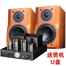패시브 스피커 F30 진공관 앰프 NE-10S 세트 우드 HIFI 오디오 아오시바오, NE-10S+F30