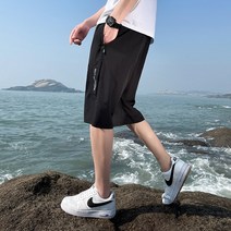 남자 반바지 남자 트레이닝바지 스판 7부 반바지