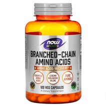 Now Foods (나우 푸드) NOW Foods Sports 분지사슬아미노산 베지 캡슐 120정, 3개