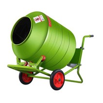 시멘트 믹서기 배합기 혼합기 몰탈 비료 자갈 통돌이, 매우 두꺼운 4륜 280L 출력 2800W