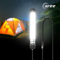 LED 렌턴 캠핑_방수 작업등 AR-L100D (LED10W 전선스위치) 주광색 랜턴 조명, 수량