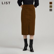 [리스트(LIST)] H라인 코듀로이 스커트_TWWSKL70040