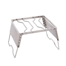 원버너플레이트 거치대 스탠드 다기능 접이식 stainlesssteel 캠핑 버너 스토브 브라켓 홀더 바베큐 그릴 테이블 책상 접이식 여행 하이킹, 스타일 f, 06 Style F