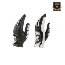 볼빅 VAJB-스컬 라이크라 여성양손장갑, 화이트