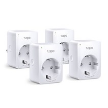 티피링크 IoT 스마트 스마트폰 원격 제어 와이파이 플러그 4팩 Tapo P100