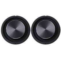 베이스 라디에이터 스피커 패시브 우퍼 자동차 홈 다이어프램 플레이트 W3JD, 01 Silver_03 48mm
