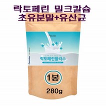 락토페린 플러스 초유분말 분리유단백 밀크칼슘 미셀라카제인 19종혼합유산균 우유 대두 푸드 건강분말 면역강화 똥보균 초유 레시피 쉐이크 베이커리 농축유청단백 L-아르지닌 식품첨가물, 1봉