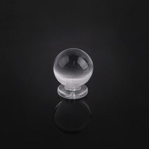 1구 가구손잡이 서랍장 싱크대 옷장손잡이 아크릴 투명볼