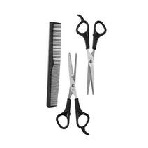 강아지 커브가위 발바닥 바리깡 요술가위 애견 미용 가위 321pcs 살롱 스타일링 도구 숱이 세트 절단 전문 이발사 머리 절단 머리, d3252-1c