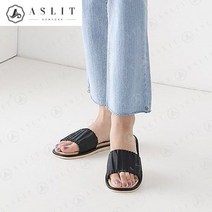 [애슬릿] 에스파듀 여성 셔링 스트랩 여름 슬리퍼