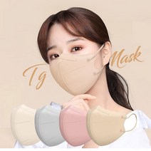 일회용 여름용 마스크 대형 새부리형 14가지컬러 10매, 진그레이, 진그레이 10매