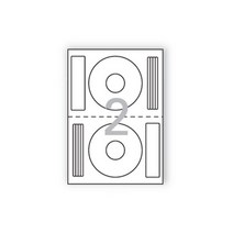 CD DVD용라벨(IJ3642P 100매 한국폼텍)72394EA, 본상품선택
