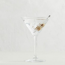 레트로 지중해 컷팅 마티니잔1개, 상세페이지 참조