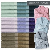 송월타올 송월 호텔수건 샤워가운 기획전, 03.하운드170g, 02)베이지10장