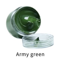 중간 갈색 가죽 염료 페인트 유성 DIY 전문 페인트 공예 가방 소파 신발 수리 보완 색, 20 Army Green