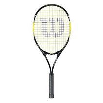 윌슨 Wilson Tour Slam 테니스 라켓 - 그립 크기 3 4 8 quot 회색 녹색, 블랙옐로우, 그립 3 - 4 8분3인치