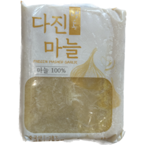 업소용 대용량 냉동 다진마늘 100% 아이스박스 무료포장, 1개, 1kg