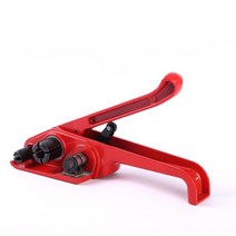 자동 밴딩기 밴딩머신 실링 박스 포장 밴드 결속 기계Pking Strp Tensioner & utter Mnul nding Tools Wind, 01 빨간