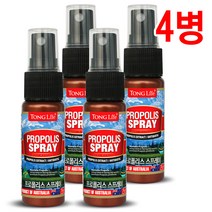 Australia 통라이프-프로폴리스 스프레이25ml-구강 향균작용에도움-4병, 4병, 25ml 스프레이
