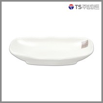 [돌산멜라민] 더블체크(백) - 신타원골접시 (업소용 식당용), (DS-7911/7823)