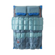 Big Agnes Camp Robber Sleeping Bag, Tapestry / Teal, Double Wide