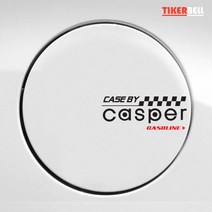 티커벨 캐스퍼 주유구 슬로건 데칼스티커 TKGDS-82, 가솔린, 오렌지
