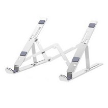 노트북거치대 트웰브사우스 누워서노트북 새로운 조정 가능한 스탠드 알루미늄 macbook 태블릿 스탠드 테이블 냉각 패드 접이식 홀더, 찢어진 조각