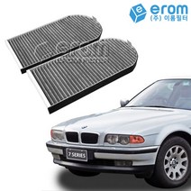 이롬필터 수입 자동차 에어컨필터 카본필터, 1개, BMW 7시리즈(E38) 에어컨필터 (94~01년)/CUK3642-2