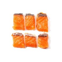 2tails투테일스 연어큐브50g 네모북어 연어 강아지 애견 수제간식창업