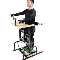 어린이 기립기 기립 훈련기 기립근 하지 재활 훈련, 우아한 화이트 스탠드