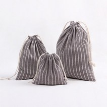 아이원더 캔버스 복주머니 파우치