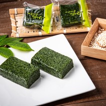 정선 수리취떡 밥알인절미 42개입 2.7kg [각절포장]