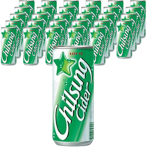 칠성사이다 210ml 30개, 240개