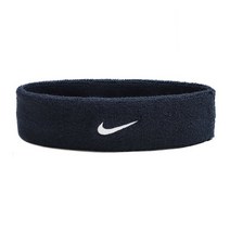 나이키 스포츠 스우시 헤어밴드 네이비