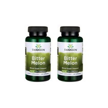스완슨 비터 멜론 여주 500mg 60캡슐 2팩 Swanson Full Spectrum Bitter Melon (미국배송)