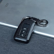 수입차 부품 튜닝 렉서스 호환 장치 carbon abs car remote key case cover shell for lexus nx gs rx is es gx lx 129, 카본 블랙