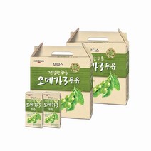일동후디스 건강한 하루 오메가3 두유 190ml 32팩, 1개(32팩)