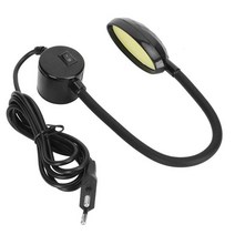 COB 8W 재봉틀 라이트 마그네틱베이스 48led 구즈넥 램프 스튜디오 용 독서 침실 스터디 룸, [02] EU Plug