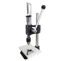 수동 프레스 유압 압착 기계 핸드 소형 펀칭기 각인, 펀칭기+백킹플레이트렌치를보내는척13개