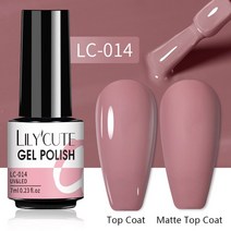 네일아트 네일젤 붙임네일LILYCUTE-세미 퍼머넌트 네일 젤 폴리시 젤 아이스 퍼플 시리즈 네일아트 올, 08 LC-014