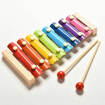 오르프아기 음악 악기 장난감 나무 실로폰 유아 뮤지컬 재미 있은 소녀 교육 소년 선물, 한개옵션0