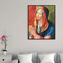 [더벨라] 알브레히트 뒤러 - 기도하는 마리아 Praying Mary 모던프레임 캔버스액자