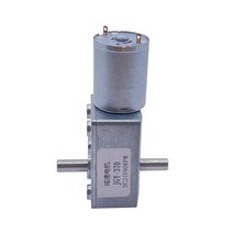 소형 DC 기어 모터 6V12V24V JGY-370 금속 감속 자동 잠금 정방향 및 역방향 높은 토크, 02 주황색_03 24V_03 10 Rpm