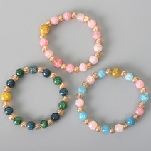 [펠트친구]쥬얼리 구슬팔찌만들기, 하늘믹스