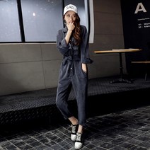 기모점프슈트 골덴점프슈트 겨울점프수트 멜빵바지 코듀로이원피스 코듀로이오버롤 코듀로이점프수트 니트점프수트 벨벳점프수트 94 파파야 우유 봄 가을 신상품 한국판 캐주얼 날씬해 보이는
